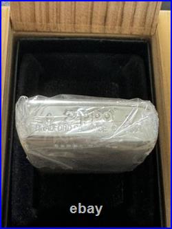 Zippo Peace Silver Jt Limited Edition Piece Double-Sided Engraved 2011 Prize Tob