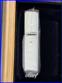 Zippo Peace Silver Jt Limited Edition Piece Double-Sided Engraved 2011 Prize Tob