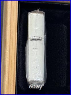 Zippo Peace Silver Jt Limited Edition Piece Double-Sided Engraved 2011 Prize Tob