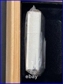 Zippo Peace Silver Jt Limited Edition Piece Double-Sided Engraved 2011 Prize Tob