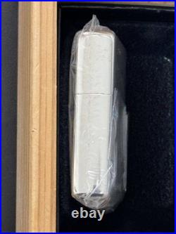 Zippo Peace Silver Jt Limited Edition Piece Double-Sided Engraved 2011 Prize Tob