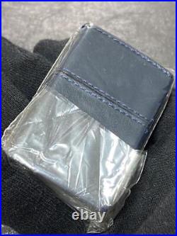 Zippo Piece Blue Genuine Leather Limited Edition Metal 2006 Lighter