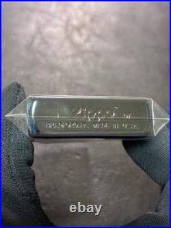 Zippo Zippo Peace Blue Titanium Limited Edition Piece Rare Model Made in 2007 2