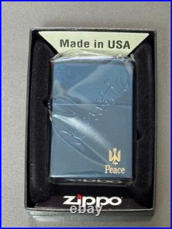 Zippo zippo Peace Acoustic BLUE TITAN Limited Edition Piece Acoustic Made in 200